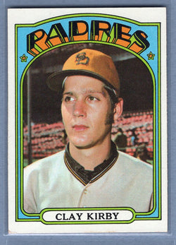 1972  Topps #173 Clay Kirby Ex-Nm
