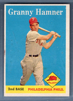 1958 Topps #268 Granny Hamner EX  GO401