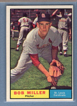 1961 Topps #314 Bob Miller EX   GO195