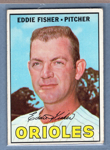 1967 Topps #434 Eddie Fisher (b) VG-EX  GO368