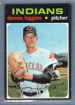 1971 Topps #479 Dennis Higgins  EX  SB1