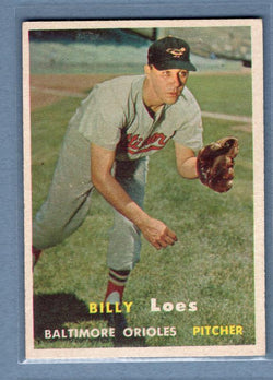 1957 Topps #244 Billy Loes  VG-EX    GO73