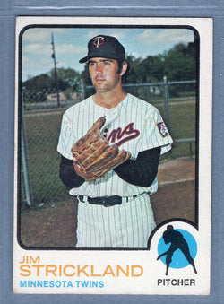 1973 Topps #122 Jim Strickland  (C) EX   GO669