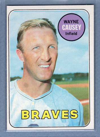 1969 Topps #33 Wayne Causey (b) EX-MT  GOWABB