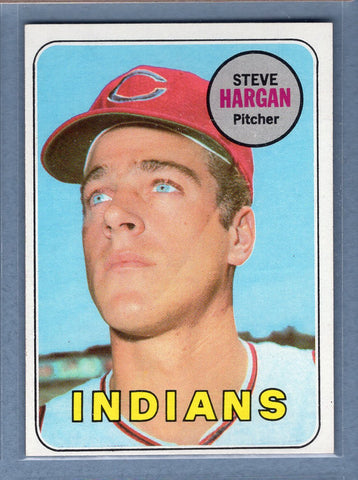 1969 Topps #348 Steve Hargan (a) EX-MT  GO700