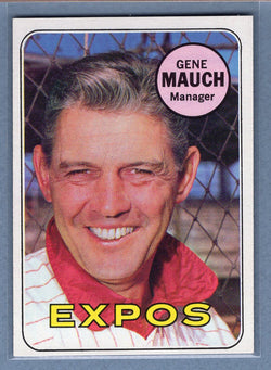 1969 Topps #606 Gene Mauch EX-MT  GO477