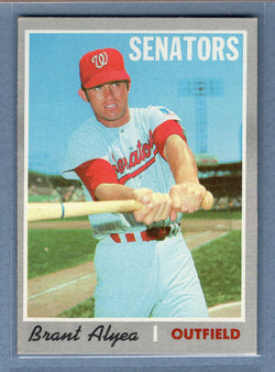 1970 Topps #303 Brant Alyea  (a) EX-MT  GO900