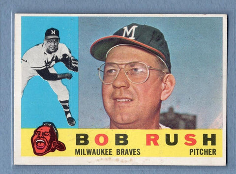 1960 Topps #404 Bob Rush(st) VG  GO550