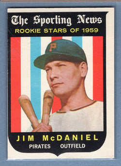 1959 Topps #134 Jim McDaniel (a) EX    GO177