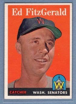 1958 Topps #236 Ed FitzGerald EX  GO67B