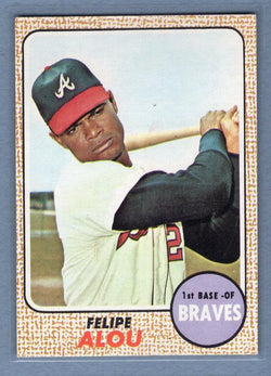 1968 Topps #55 Felipe Alou EX  GO250