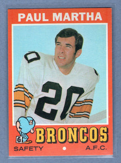 1971 Topps #38 Paul Martha (f) EX-MT  GO600