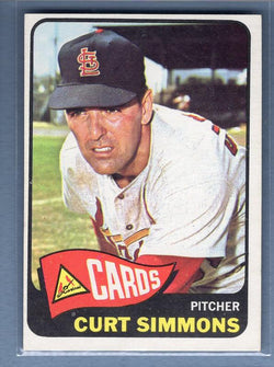 1965 Topps #373 Curt Simmons EX-MT  GO170