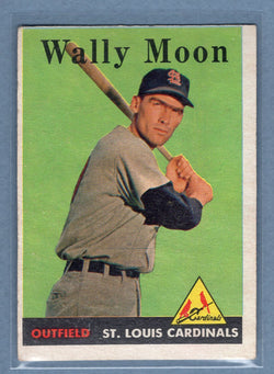 1958 Topps #210 Wally Moon (c) VG  GO501