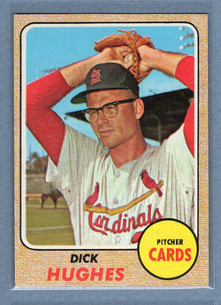 1968 Topps #253 Dick Hughes (b)  EX-MT  GO550
