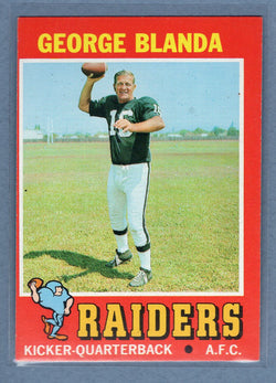 1971 Topps #39 George Blanda (HOF) (a) EX  GO600