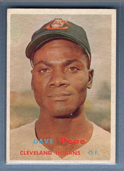 1957 Topps #249 Dave Pope EX   GO65