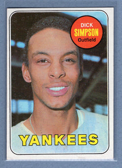 1969 Topps #608 Dick Simpson EX-MT  GO477