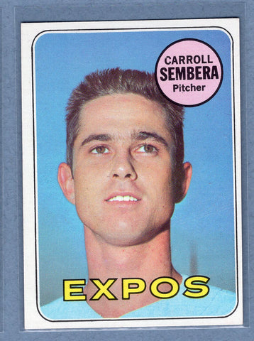 1969 Topps #351 Carroll Sembera  EX-MT  GO700