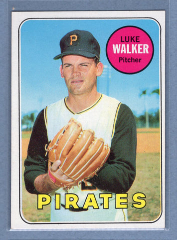 1969 Topps #36 Luke Walker (a) EX-MT  GOWABB