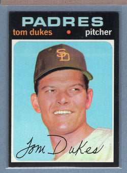 1971 Topps #106 Tom Dukes  (b) EX-MT  GO550