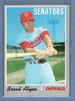 1970 Topps #303 Brant Alyea  (b) EX-MT  GO900