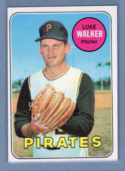 1969 Topps #36 Luke Walker (b) EX-MT  GOWABB