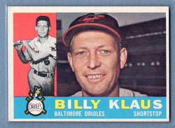1960 Topps #406 Billy Klaus(a) EX   GO550