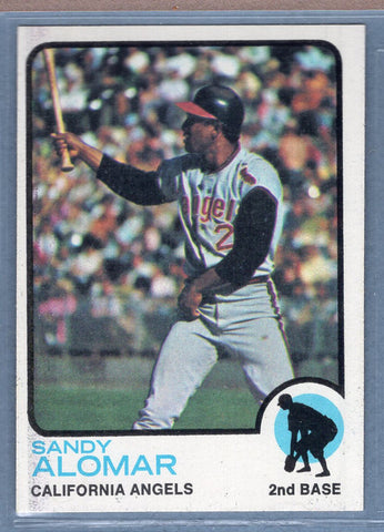 1973 Topps #123 Sandy Alomar  (b) EX-MT  GO669