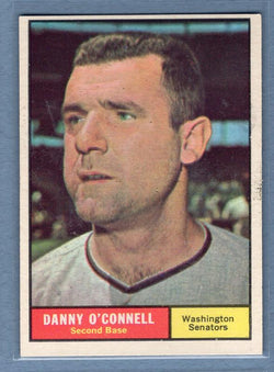 1961 Topps #318 Danny O'Connell EX   GO195