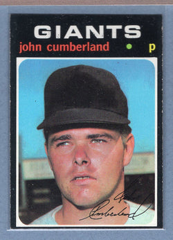 1971 Topps #108 John Cumberland   EX-MT  GO550