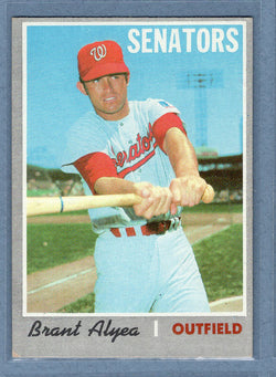 1970 Topps #303 Brant Alyea  (c) EX  GO900