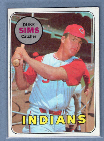 1969 Topps #414 Duke Sims  EX  GO602
