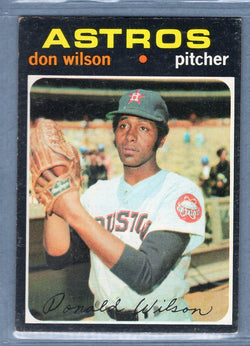 1971 Topps #484 Don Wilson  VG-EX  GO747