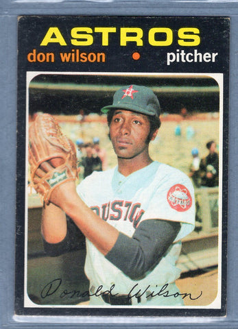 1971 Topps #484 Don Wilson  VG-EX  GO747