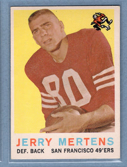 1959 Topps #42 Jerry Mertens EX-MT  GO159