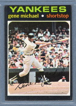1971 Topps #483 Gene Michael  EX  SB1