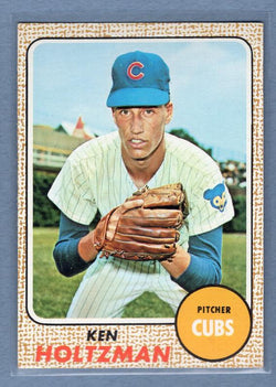 1968 Topps #60 Ken Holtzman EX  GO250