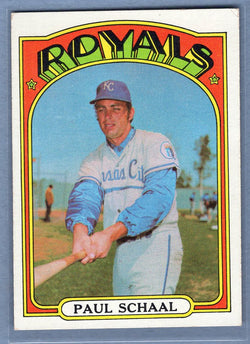 1972  Topps #177 Paul Schaal Ex-Nm