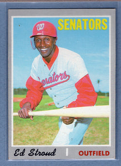 1970 Topps #506 Ed Stroud  EX  GO695