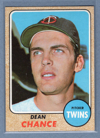 1968 Topps #255 Dean Chance   EX-MT  GO550