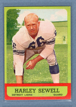 1963 Topps #29 Harley Sewell (st) (c) VG  GO801
