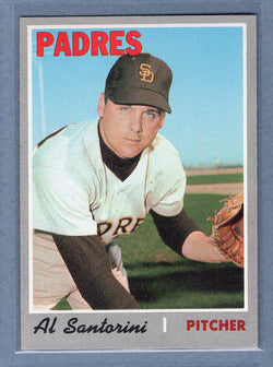 1970 Topps #212 Al Santorini  EX-MT  GO450