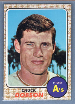 1968 Topps #62 Chuck Dobson(a) EX  GO250