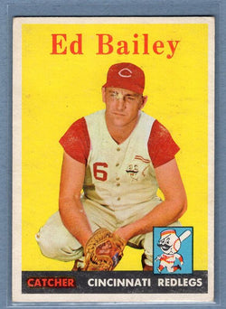 1958 Topps #330 Ed Bailey EX  GO67B