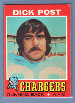 1971 Topps #229 Dick Post VG-EX  GO248