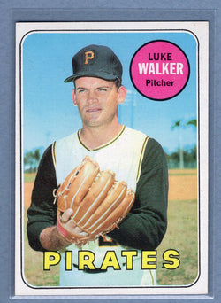 1969 Topps #36 Luke Walker (d) EX-MT  GOWABB