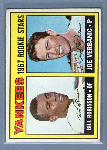 1967 Topps #442 Yankees Rookies VG-EX  GO368