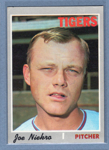 1970 Topps #508 Joe Niekro  EX  GO695