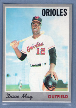 1970 Topps #81 Dave May VG-EX